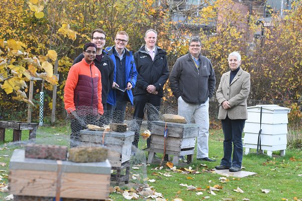 Students transform apiary at National Beekeeping Centre at Stoneleigh Park